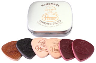 Kožené trsátko DÁRKOVÝ SET 6 Ks